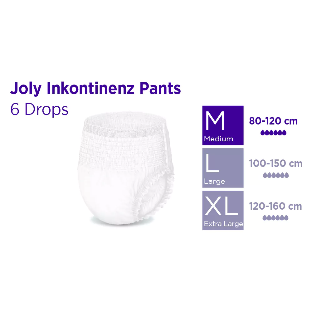 Joly Pants Inkontinenz Windelhosen (Saugstark) 30 stk.